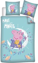 Peppa Pig Dekbedovertrek, Make Your Own Magic - Eenpersoons - 140 x 200 - Polyester