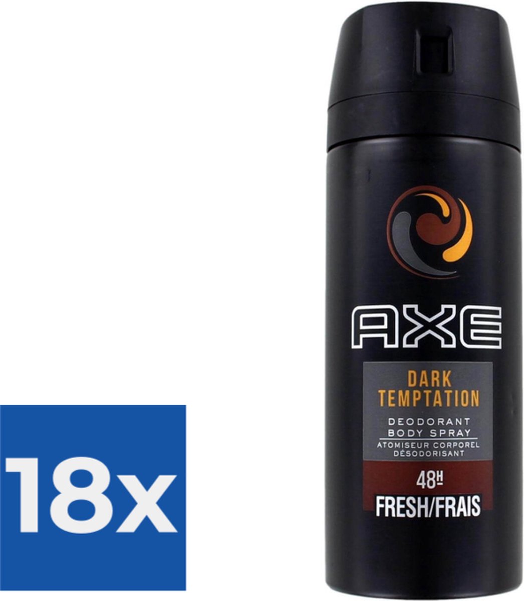Axe - Deodorant - Spray - Dark Temptation - 48h - 150ml x 18