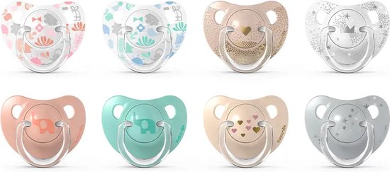 Suavinex CLASSIC LINE classic pacifier anatomical teat 6-18M 2 u van Merkloos — afbeelding 2