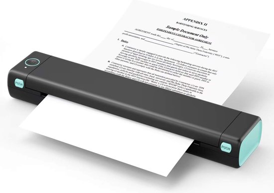 ONEIRO PRO O30F Imprimante portable Bluetooth Papier Zwart - A4