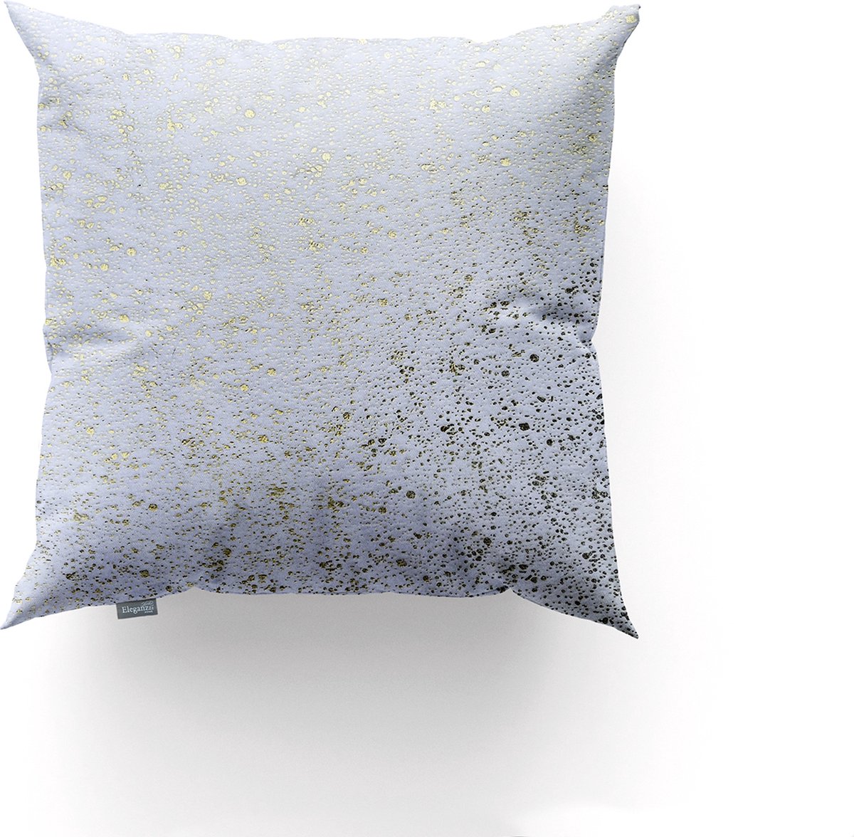 Eleganzzz Sierkussens Foil Velvet - White - Sierkussens 50x50cm - Set van 2 Kussens - 100% Velvet