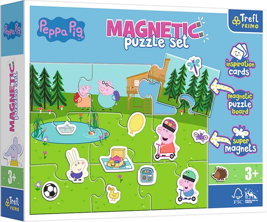 Foto: Magnetische puzzel set peppa pig