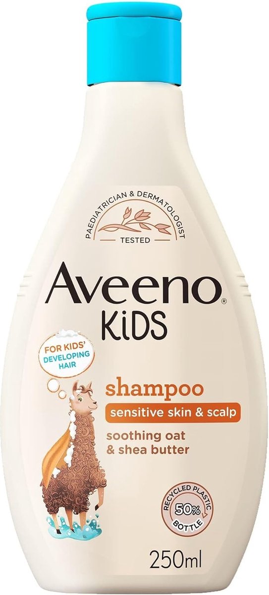 Aveeno Kids Shampoo - 250 ml (voor gevoelige huid)