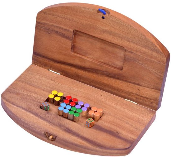 Ludo - Mens erger je Niet - Handgemaakt Bordspel (4 tot 6 Spelers