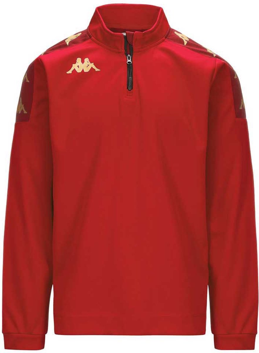 Kappa Gassolo Halve Rits Sweatshirt Man Rood