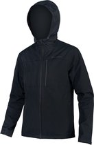 Endura Hummvee Waterproof Hooded Jacket - Regenjas - Heren Black XL