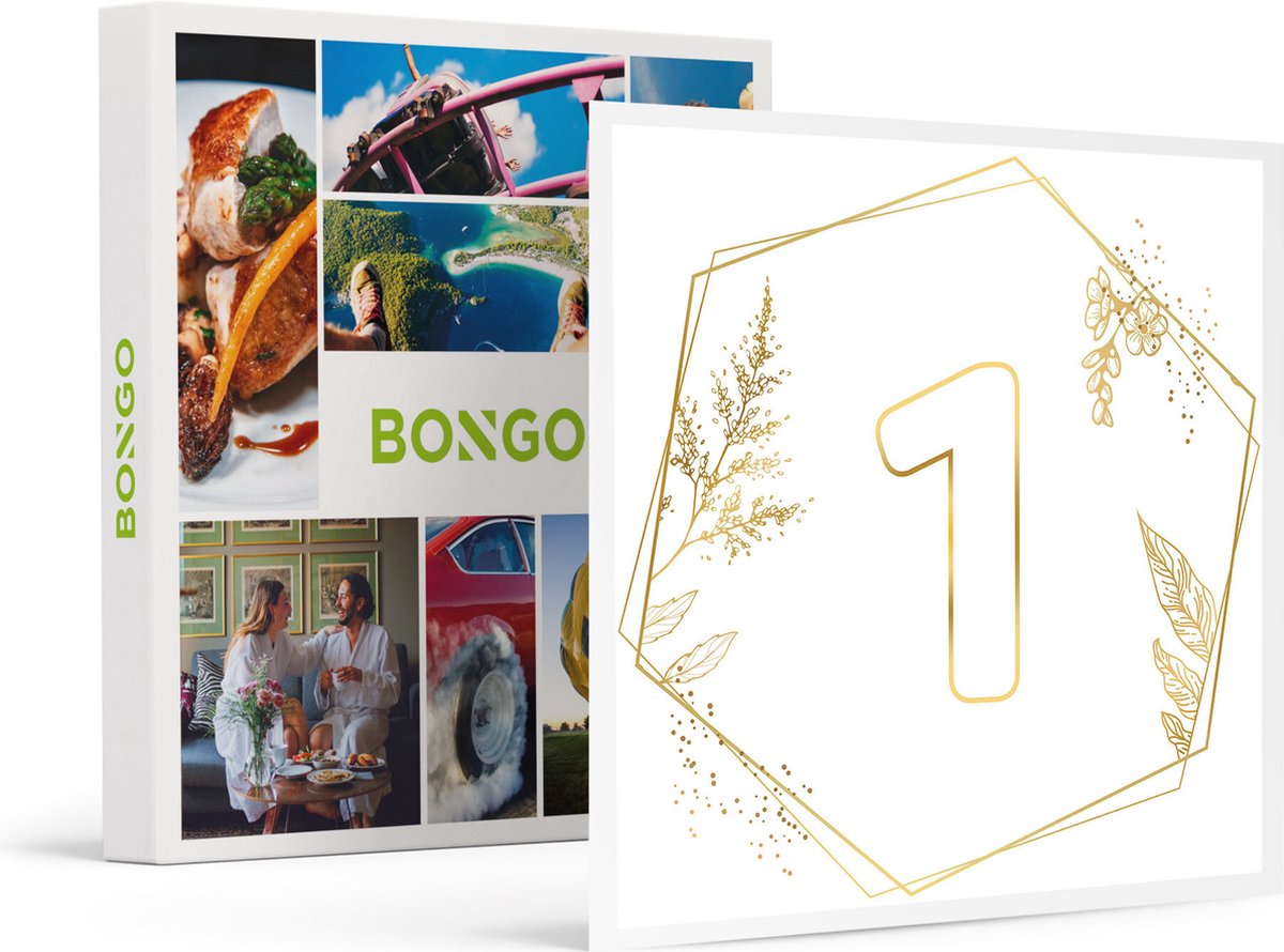 Bongo Bon -Gefeliciteerd Met Jullie 1-jarig Huwelijk!- Cadeaukaart