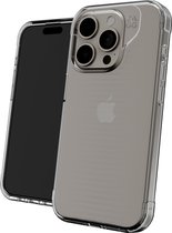 ZAGG Luxe hoesje geschikt voor iPhone 15 Pro - Transparant