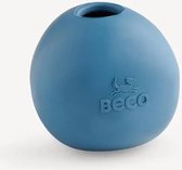 Beco Pets Wobble Ball - Verrijking voor de hond - Vulbaar kauwspeelgoed - Natuurlijk Rubber - Blauw