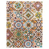 Portuguese Tiles- Porto (Portuguese Tiles) Ultra Unlined Hardback Journal (Elastic Band Closure)