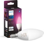 Philips Hue White and Color ambiance Flamme - Ampoule connectée E14, LED, E14, 2000 K, 6500 K, 470 lm, 5,3 W