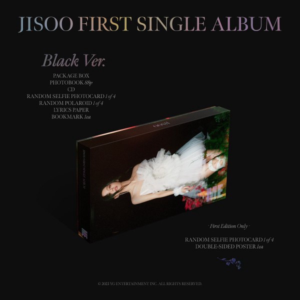 Jisoo: Me (Black) [BOX] [CD]