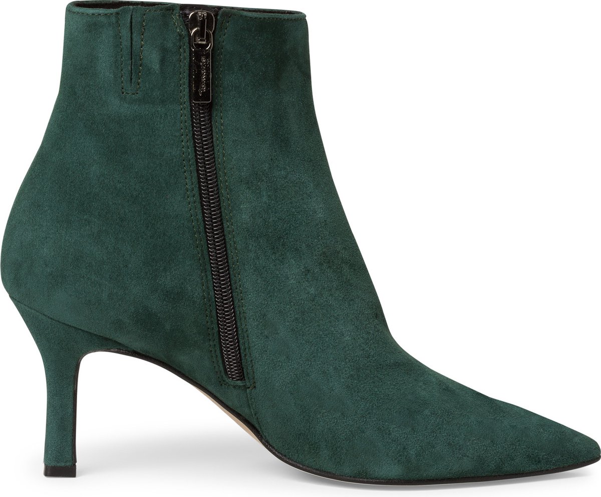 Tamaris Stiletto Enkellaarsjes rood Leer Dames Maat 39 bol