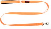 Tailpetz - Leash - Neon Orange - One Size 140 x 2 cm - Honden en Katten - Hondenharnas - Hondentuig - Hondentuigje Kleine Hond - Y Tuig Hond - Harnas Hond - Uitlaatriem - Riem