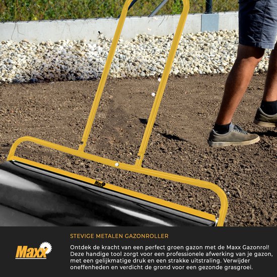 MaxxGarden Gazonrol - Gazonwals - Tuinwals - Graswals - 90cm — afbeelding 5