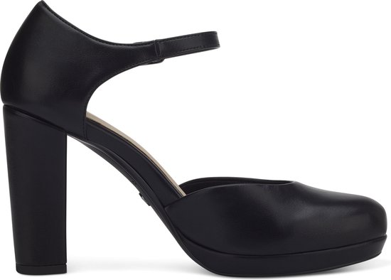 Tamaris Escarpins Pour Femme Avec Sangle 1-22409-45, Noir, 37 EU