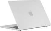 Mobigear Laptophoes geschikt voor Dunne Apple MacBook Air 15 Inch (2023-2024) Hoes Hardshell Laptopcover MacBook Case | Mobigear Ultra Thin | Doorzichtig Hoesje MacBook Air 15 Inch (2023-2024) - Transparant - Model