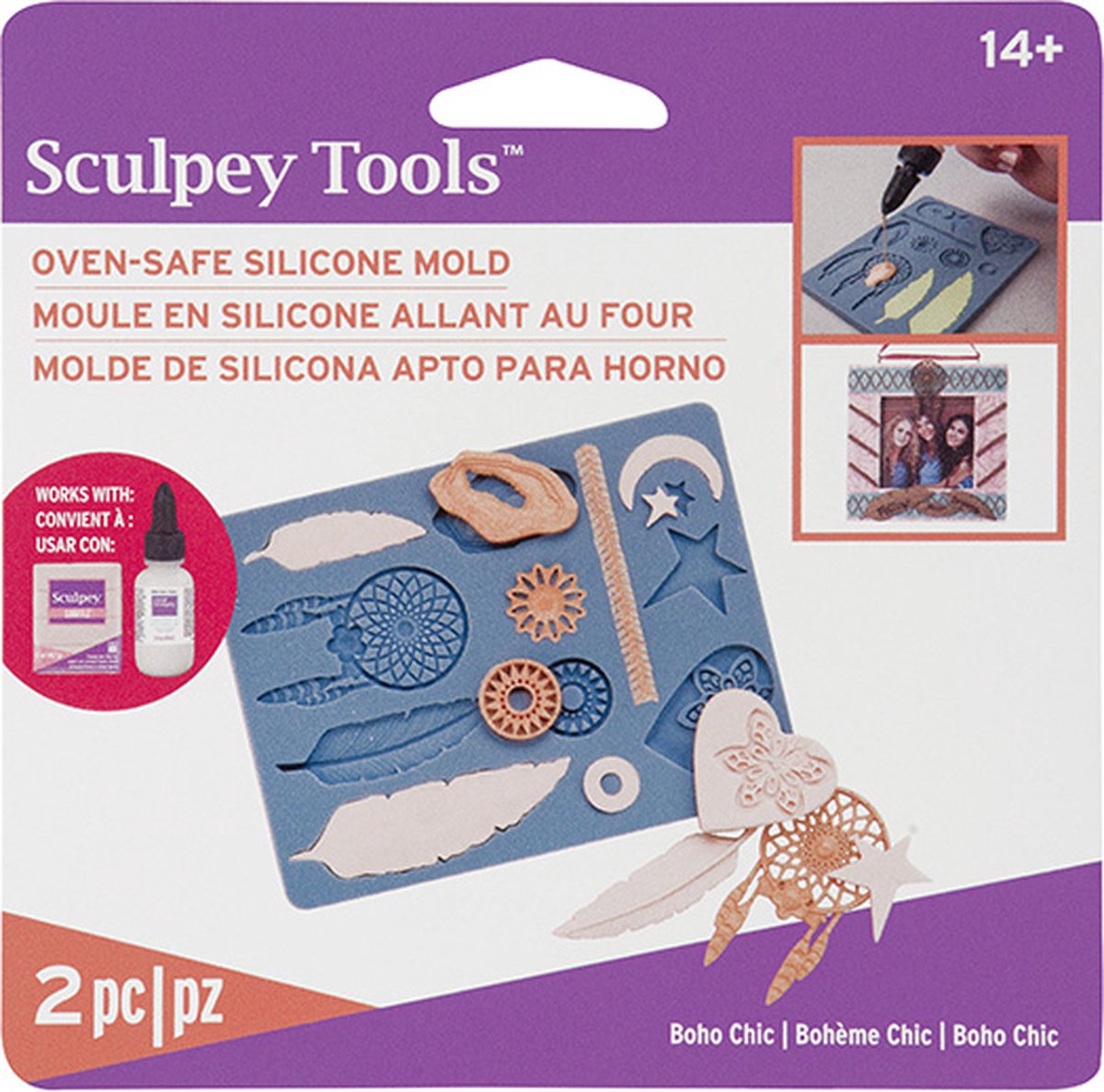 Boetseermal boho chic - Sculpey
