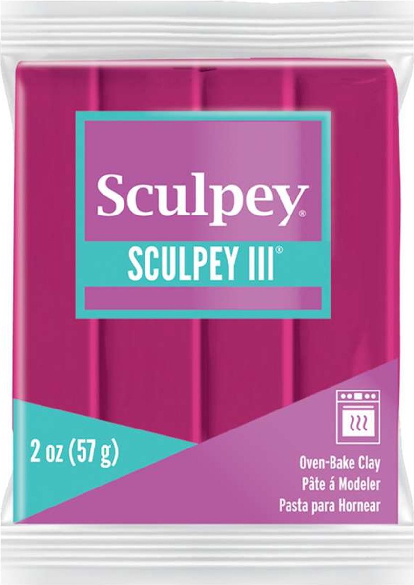 Klei III berry - 57 gr - Sculpey