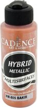 Peinture acrylique métallisée hybride Cadence (semi-mate) Koper 01 008 0805 0120 120 ml (03-21)