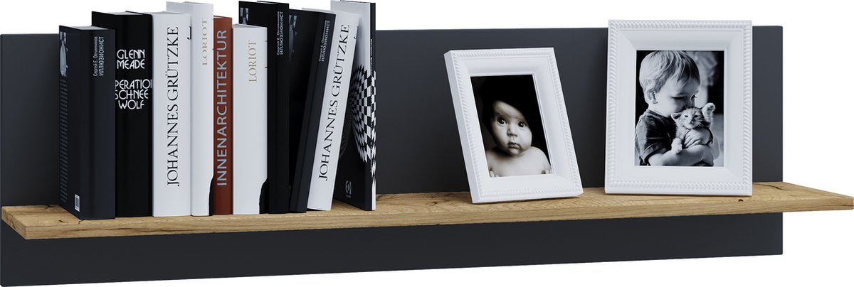 Houten wandplank Hangplank Wandplank Usilo