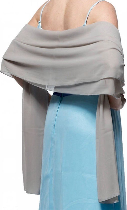 XL_180 * 75 CM belle écharpe en mousseline de soie châle foulard boîte-cadeau