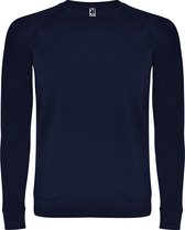 Donker Blauwe Unisex sweater Annapurna 100% katoen merk Roly maat L