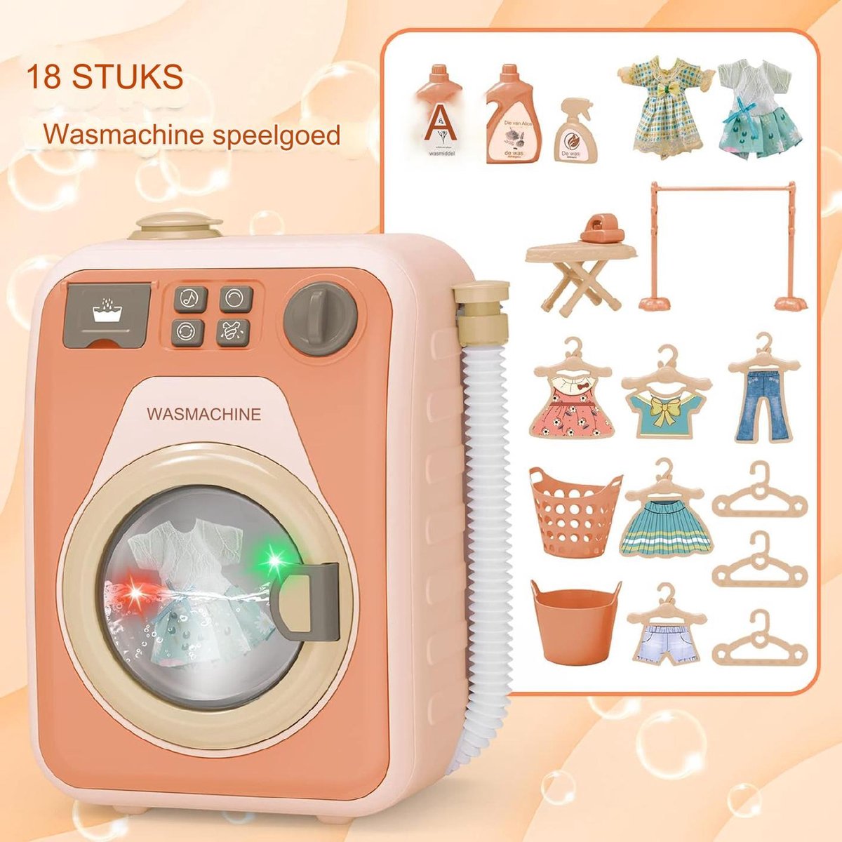 Machine à laver Jouets - Édition XL - Machine à laver interactive