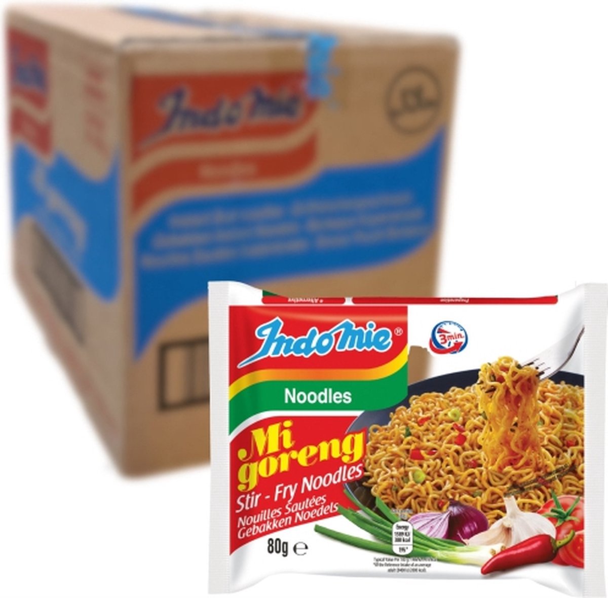 Indomie Mi Goreng Fried Noodle, 5 Pack