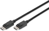 Digitus AK-340106-030-S DisplayPort-kabel DisplayPort Aansluitkabel DisplayPort-stekker, DisplayPort-stekker 3.00 m Zwa