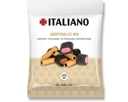 Italiano Dropstaafjes Mix - 170 gram - 12 zakken