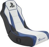 X-Rocker Officiele Playstation Geist 2.0 Stereo Audio Inklapbare Gamingstoel voor Junior 6 -12 jaar Blauw