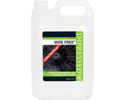Impressed Web free concentraat - Reinigt ondergronden van spinnen rag en – fecaliën - 5 liter