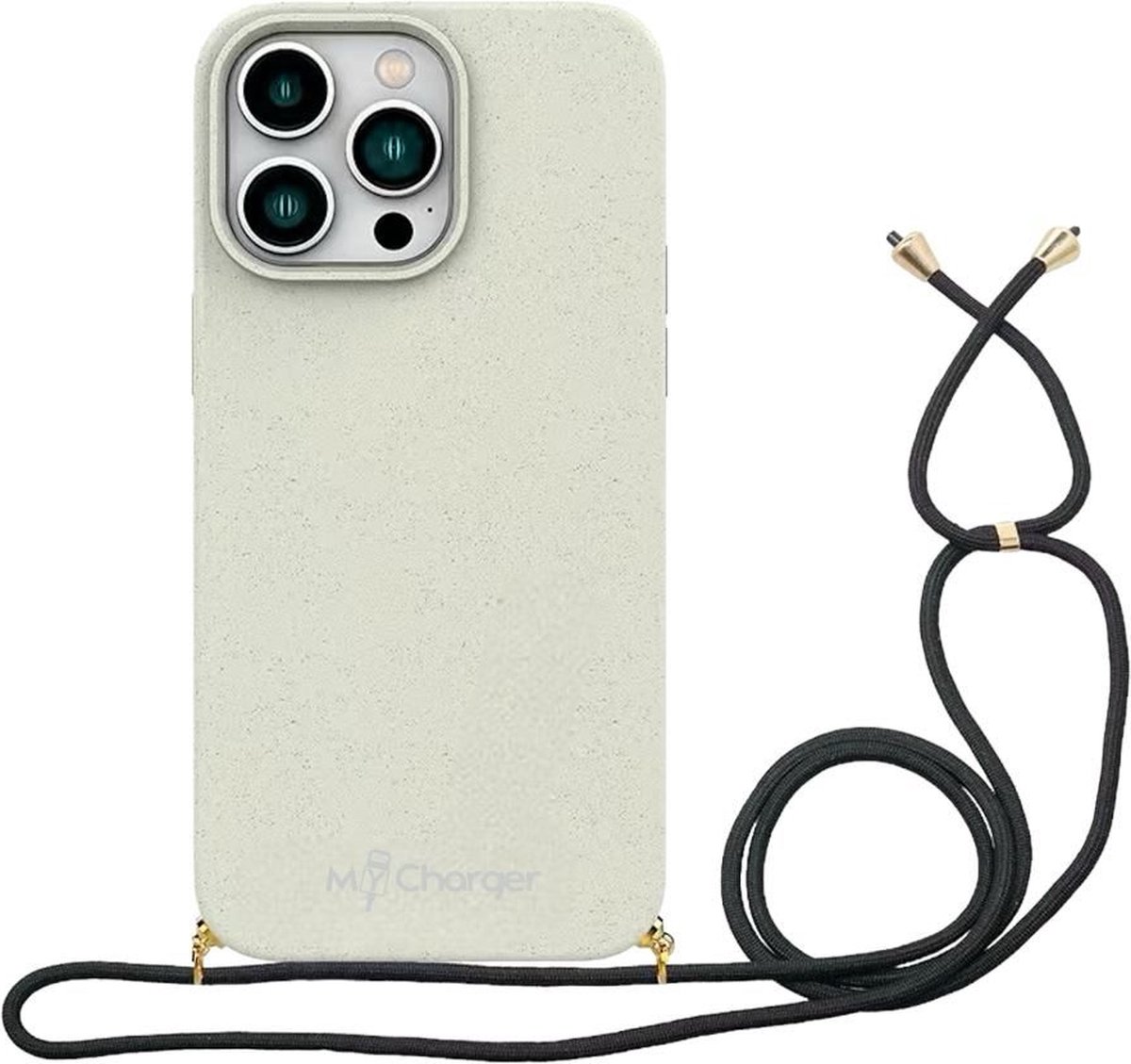 MyCharger iPhone 13 Pro Max telefoon hoesje Case Bio recyclebaar met bijpassende houder