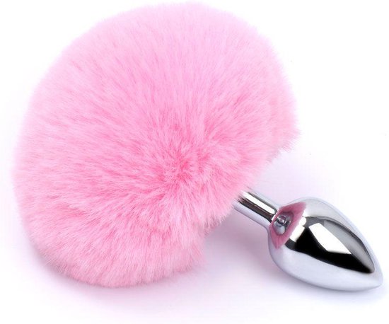 Plug anal queue de lapin - blanc | bol