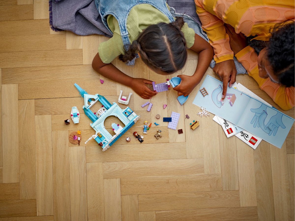 LEGO 43238 ǀ Disney Princess Elsa's Frozen kasteel Bouwbaar Speelgoed met Elsa en Anna Poppetjes — cadeau in Spellen & Speelgoed - foto 5