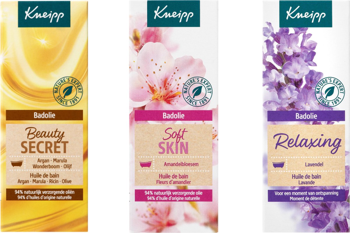 Goedkoopste Kneipp Cadeauset Bad Olie Soft Beauty