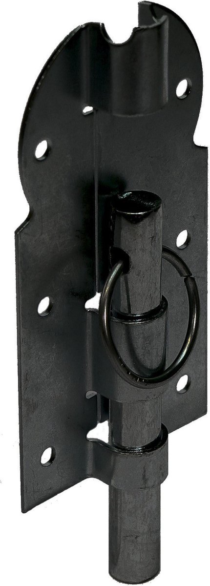 Valgrendel Zwart 200 mm | Per Stuk