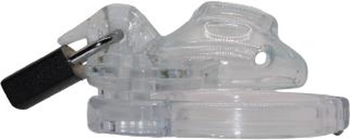The Vice - Clitty - Kuisheidskooi - Peniskooi - Chastity Cage Voor Kleine Penis - Transparant