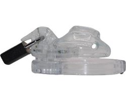 The Vice - Clitty - Kuisheidskooi - Peniskooi - Chastity Cage Voor Kleine Penis - Transparant