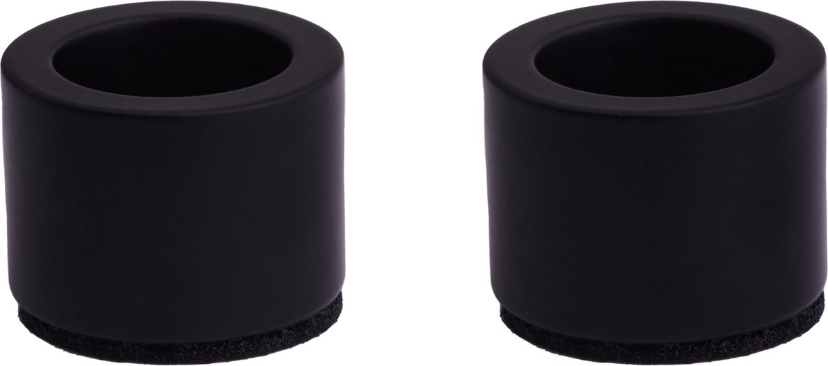 Uyuni kaarsenhouder Light zwart 2-pack