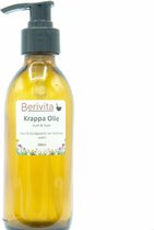 Krappa Olie 200ml Pompfles Glas - Puur en Koudgeperst - Huid en Haar - Andiroba Oil