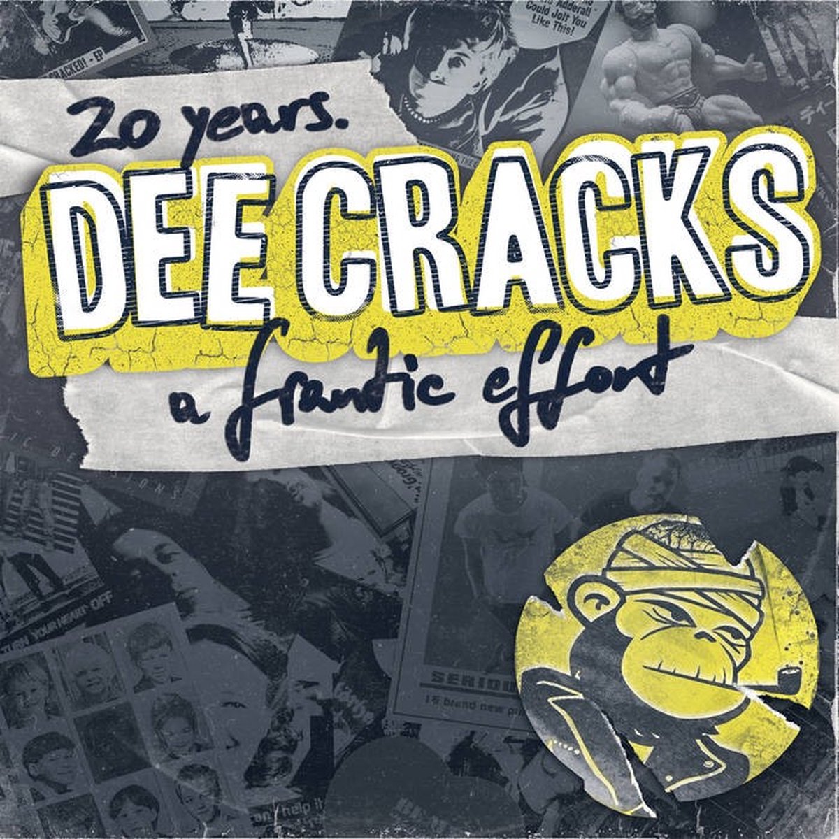 DeeCracks - 20 Years. A Frantic Effort (3x10" LP)