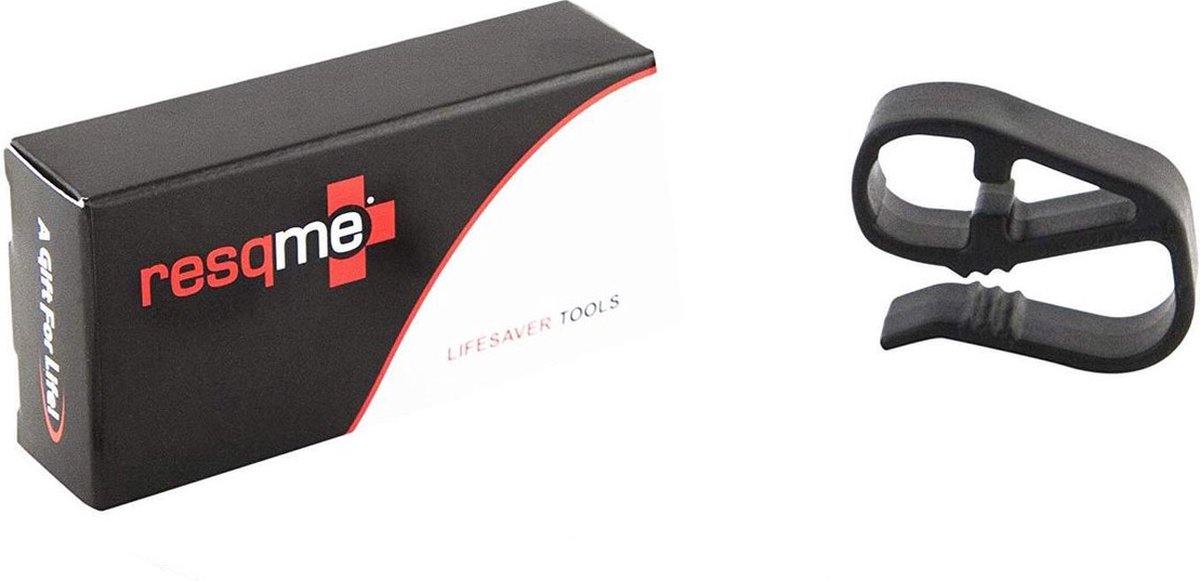 ResQme® Zonneklep bevestigingsclip - zwart - Accessoire set