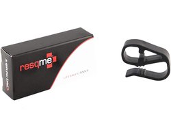 ResQme® Zonneklep bevestigingsclip - zwart - Accessoire set