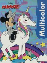 MultiColor - Disney kleurboek - Minnie Mouse met Unicorn - 32 bladzijden - uitermate geschikt voor kleurpotloden