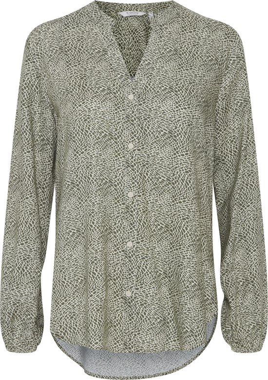 b.young BYJOSA VNECK SHIRT Dames Blouse - Maat 40