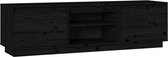 vidaXL-Tv-meubel-140x35x40-cm-massief-grenenhout-zwart