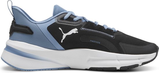 Chaussures de sport PUMA PWRFrame TR 3 pour homme - Blue Zen - PUMA Noir - Taille 44,5