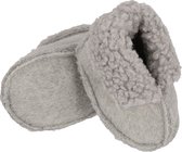 Apollo Baby Booties Light Grey Knit Giftbox Slofjes 163900002